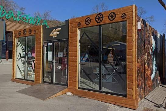 Algeco Shop – kontener sprzedażowy