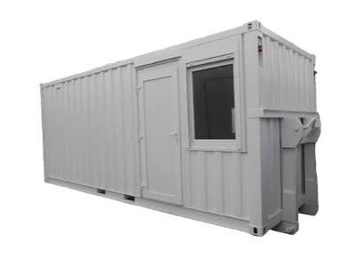 Eurocontain Bürocontainer 20 ft (RAL 7035)