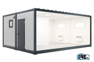 Conliving Mannschaftscontainer – szatnia z jadalnią
