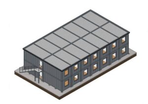 Conliving Schulcontainer – sala lekcyjna