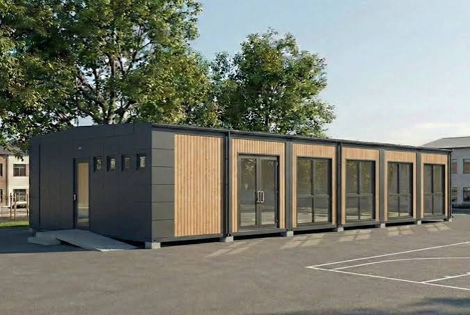 Conliving Schulcontainer – sala lekcyjna
